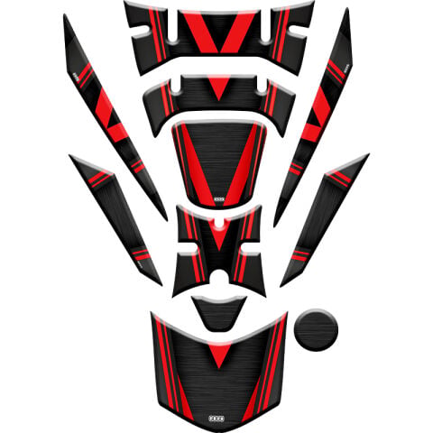 HONDA PCX 2018 - 2020 UYUMLU TANK PAD SET 001