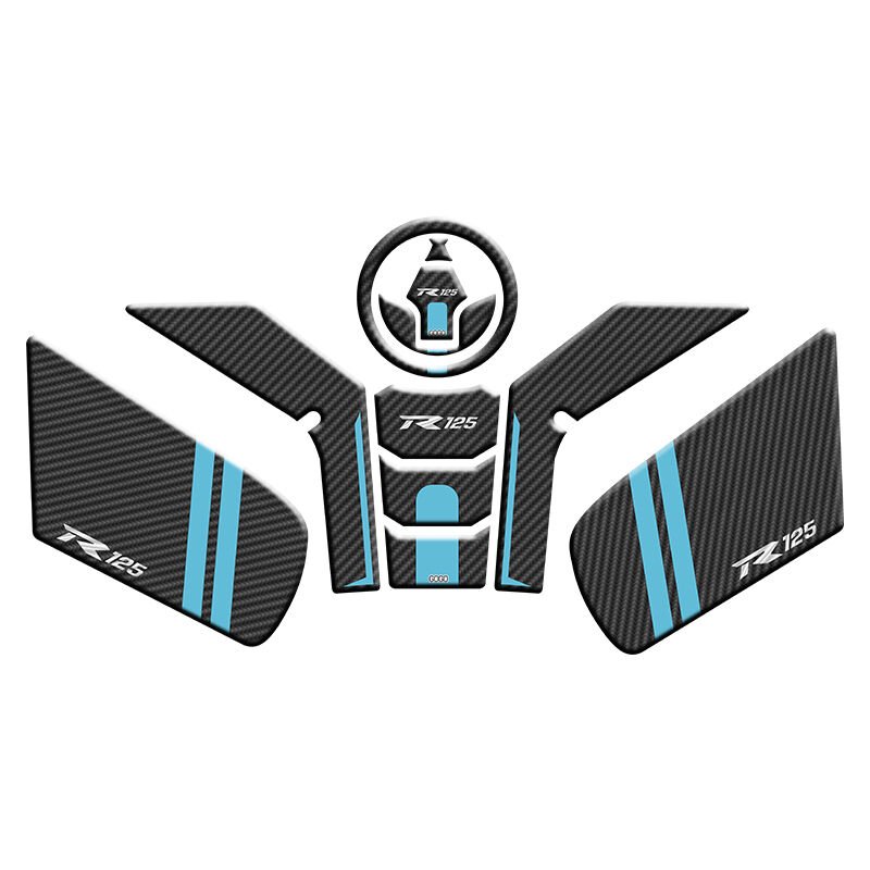 VOGE R 125 2023 - 2025 UYUMLU TANK PAD SET 004