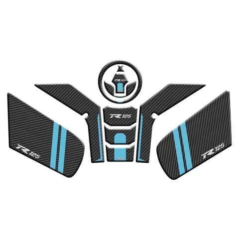 VOGE R 125 2023 - 2025 UYUMLU TANK PAD SET 004