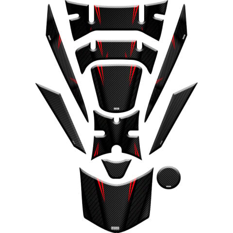 HONDA PCX 2018 - 2020 UYUMLU TANK PAD SET 003