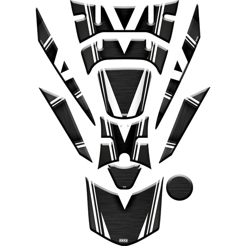 HONDA PCX 2018 - 2020 UYUMLU TANK PAD SET 005