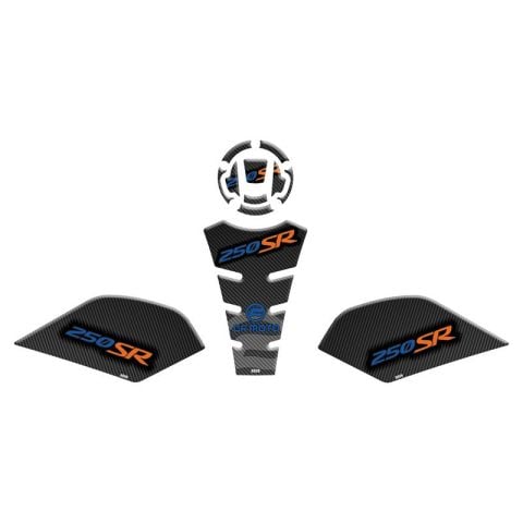 CF MOTO 250 SR 2020 - 2024 UYUMLU TANK PAD SET 009