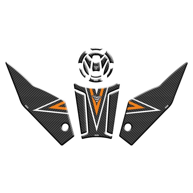 VOGE DS 300 2023 - 2025 UYUMLU TANK PAD SET 004