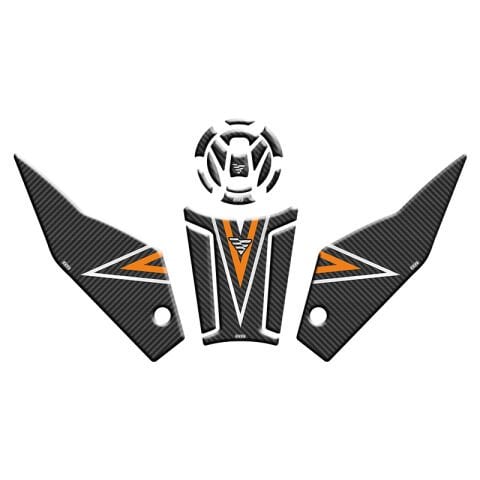 VOGE DS 300 2023 - 2025 UYUMLU TANK PAD SET 004