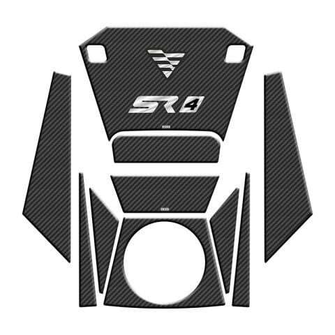 VOGE SR4 2023 - 2025 UYUMLU TANK PAD SET 001