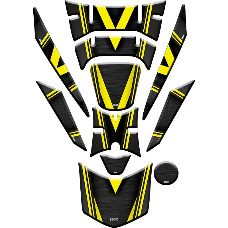 HONDA PCX 2018 - 2020 UYUMLU TANK PAD SET 012
