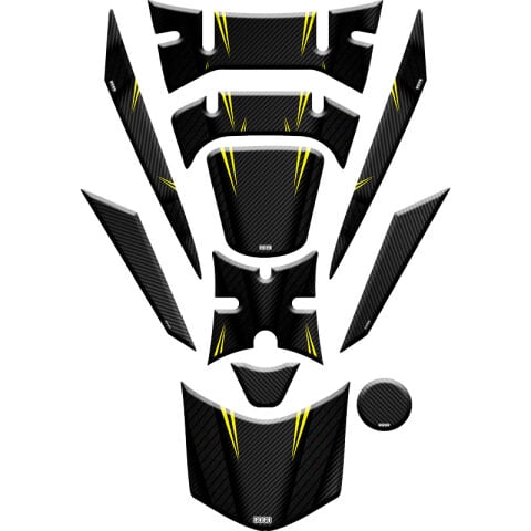HONDA PCX 2018 - 2020 UYUMLU TANK PAD SET 013