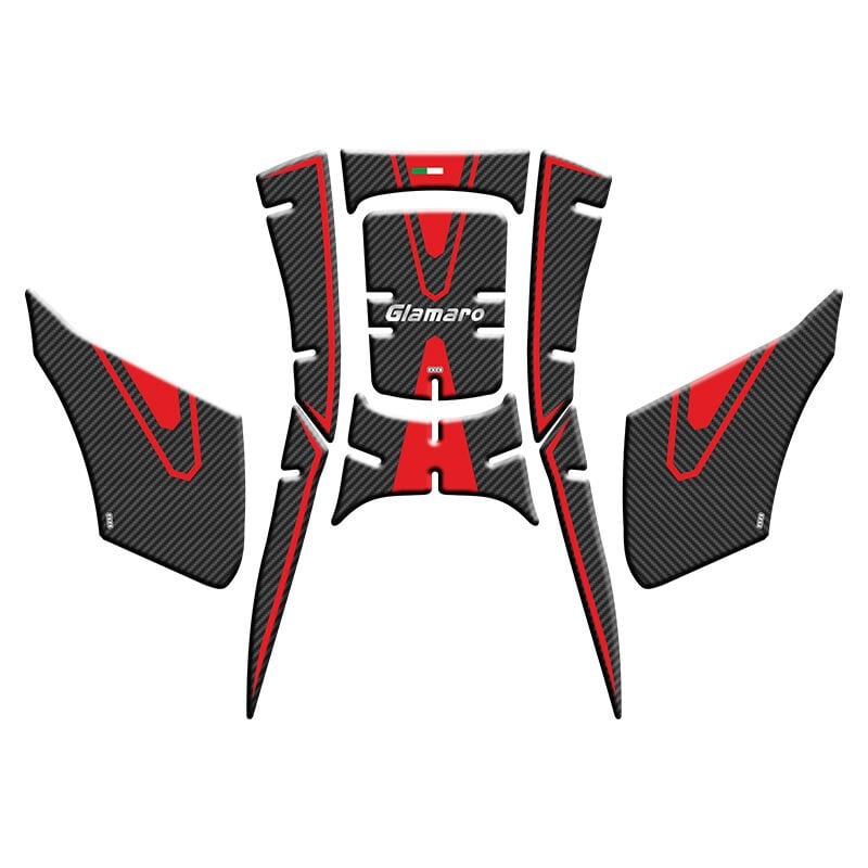 MUSATTİ GLAMARO MAX 125 2024 - 2026 UYUMLU TANK PAD SET 004