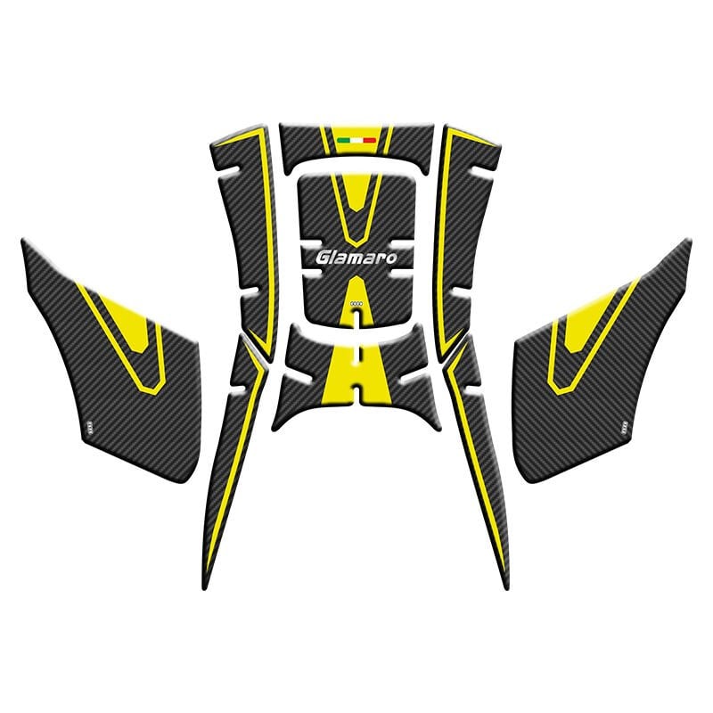 MUSATTİ GLAMARO MAX 125 2024 - 2026 UYUMLU TANK PAD SET 005