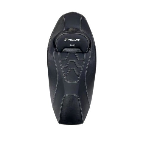HONDA PCX 2021 - 2025 UYUMLU SPOR BEL DESTEKLİ BEYAZ KOLTUK SELE