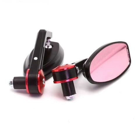 UNİVERSAL GİDON AYNASI YUVARLAK D3 KIRMIZI