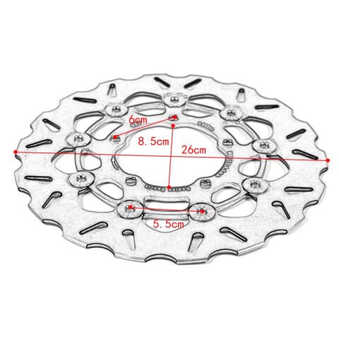 MOTOSİKLET ÖN DİSK 35 MM YEŞİL
