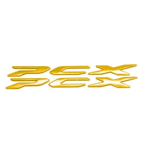 HONDA PCX 2014 - 2025 UYUMLU SELE ALTI METAL YAZI SETİ GOLD
