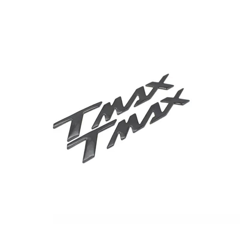 YAMAHA TMAX UYUMLU SELE ALTI METAL YAZI SETİ SİYAH