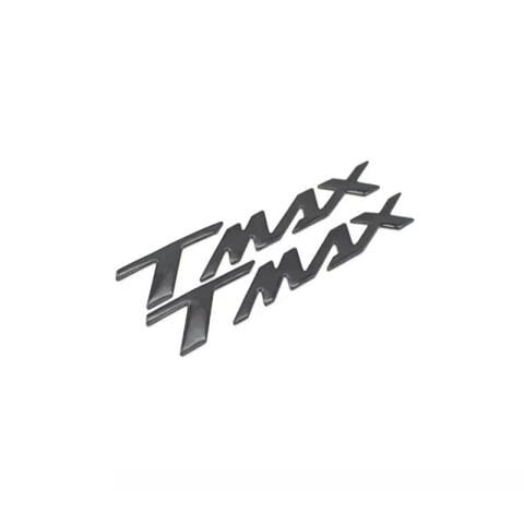 YAMAHA TMAX UYUMLU SELE ALTI METAL YAZI SETİ SİYAH