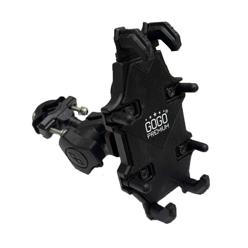 UNİVERSAL TİTREŞİM ÖNLEYİCİ GİDON BAĞLANTILI TELEFON TUTUCU SİYAH PH103S