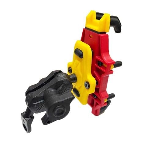 UNİVERSAL TİTREŞİM ÖNLEYİCİ AYNA BAĞLANTILI TELEFON TUTUCU KIRMIZI PH103R