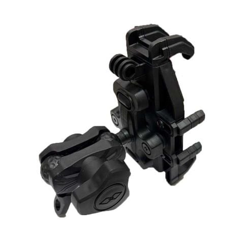 UNİVERSAL TİTREŞİM ÖNLEYİCİ AYNA BAĞLANTILI TELEFON TUTUCU SİYAH PH101S