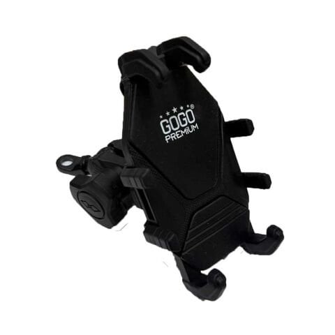 UNİVERSAL TİTREŞİM ÖNLEYİCİ AYNA BAĞLANTILI TELEFON TUTUCU SİYAH PH101S