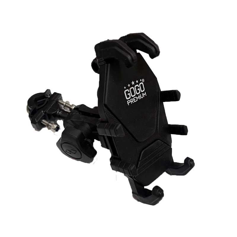 UNİVERSAL TİTREŞİM ÖNLEYİCİ GİDON BAĞLANTILI TELEFON TUTUCU SİYAH PH101S