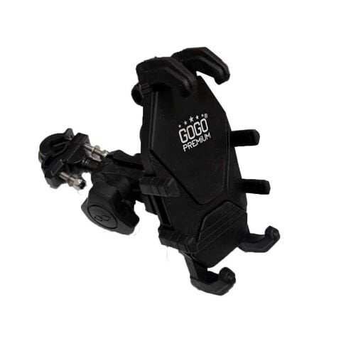 UNİVERSAL TİTREŞİM ÖNLEYİCİ GİDON BAĞLANTILI TELEFON TUTUCU SİYAH PH101S