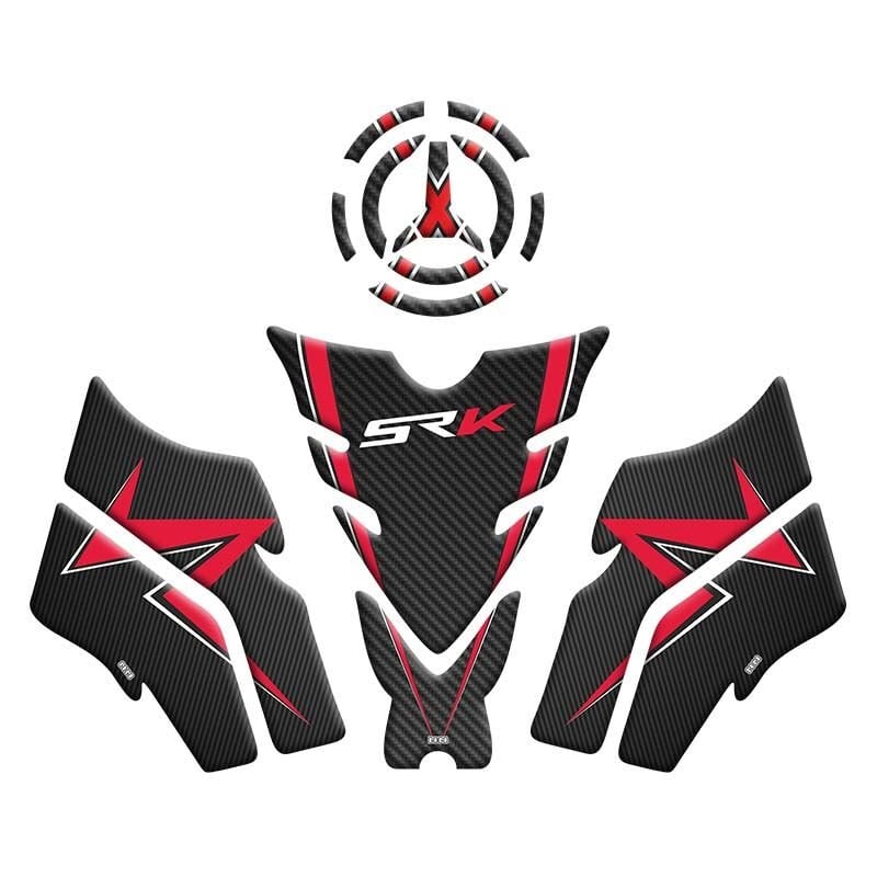 RKS SRK 1250 S 2024 - 2025 UYUMLU TANK PAD SET 002