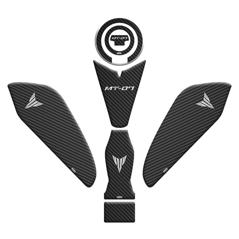 YAMAHA MT07 2025 UYUMLU TANK PAD SET 001