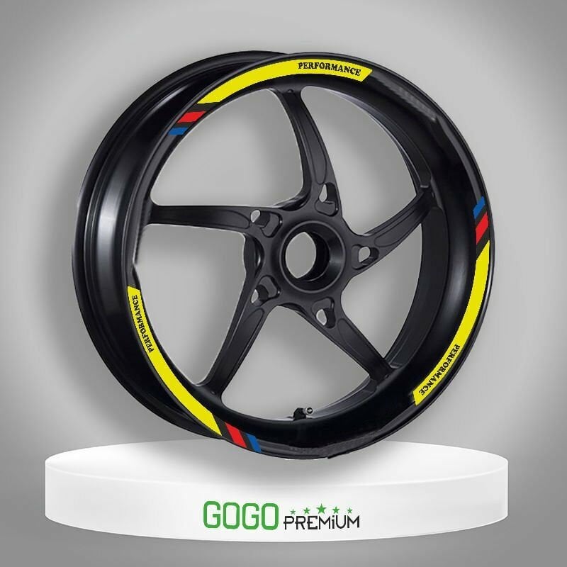 M POWER F.SARI HONDA PCX UYUMLU 1 SET JANT ŞERİDİ