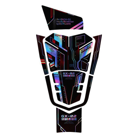 HONDA PCX 2021 - 2024 UYUMLU HOLOGRAMTANK PAD 023