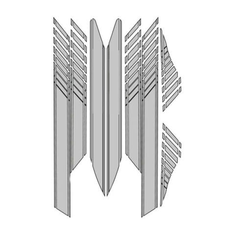 HONDA PCX 2014 - 2017  STİCKER SET 004