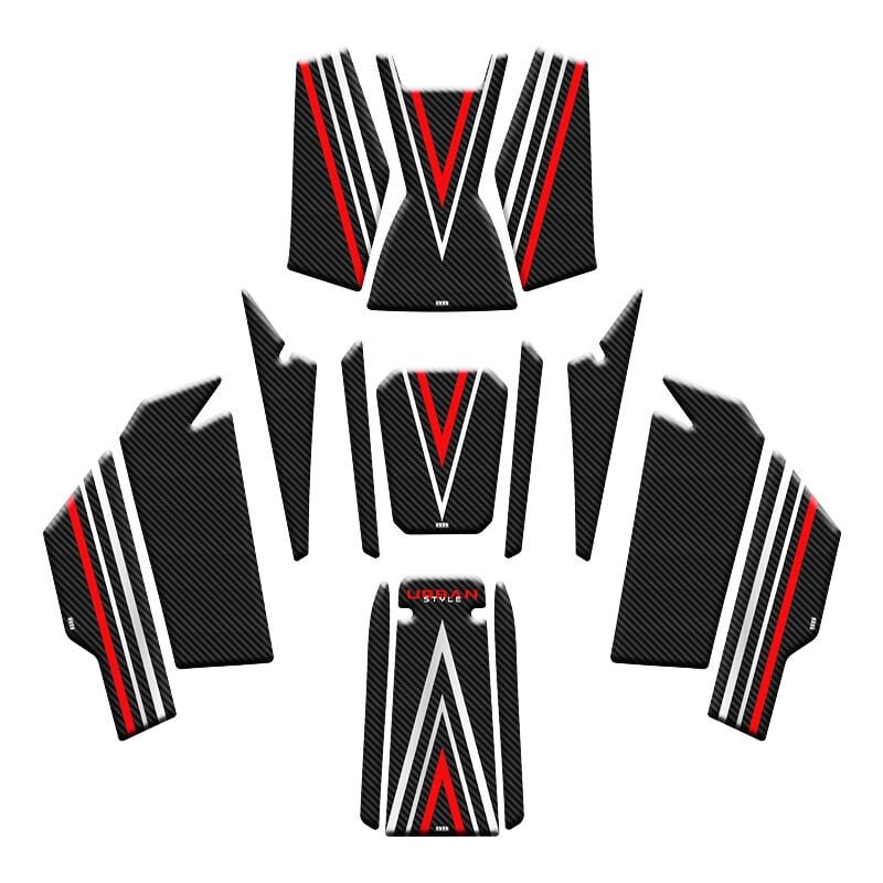 HONDA ADV 350 2023-2025 UYUMLU TANK PAD SET 003