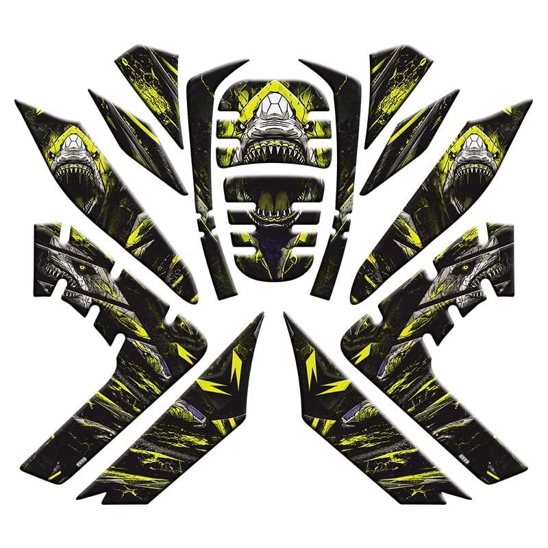HONDA FORZA 2021 - 2024 UYUMLU TANK PAD SET 013