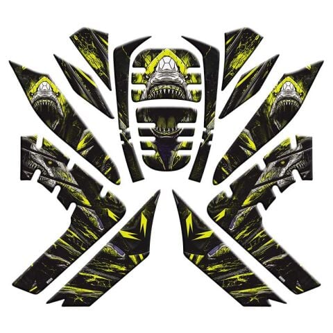 HONDA FORZA 2021 - 2024 UYUMLU TANK PAD SET 013