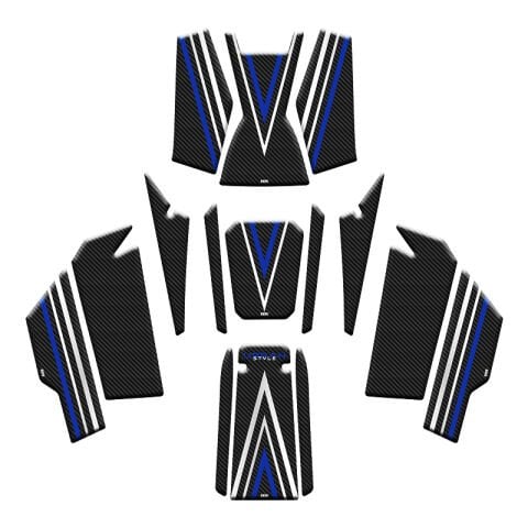 HONDA ADV 350 2023-2025 UYUMLU TANK PAD SET 004