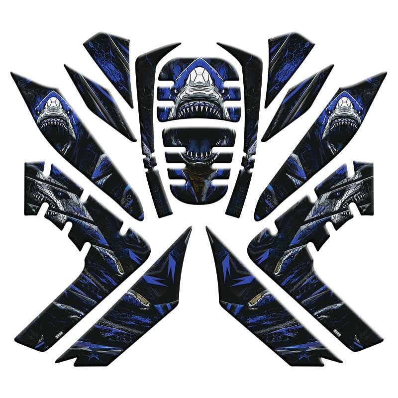 HONDA FORZA 2021 - 2024 UYUMLU TANK PAD SET 014