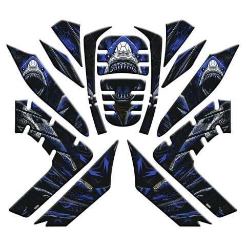 HONDA FORZA 2021 - 2024 UYUMLU TANK PAD SET 014