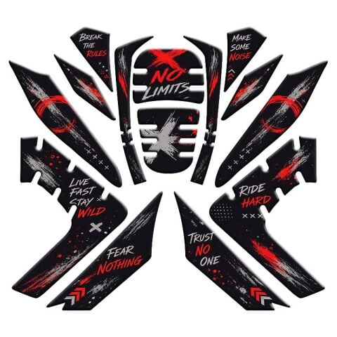HONDA FORZA 2021 - 2024 UYUMLU TANK PAD SET 018