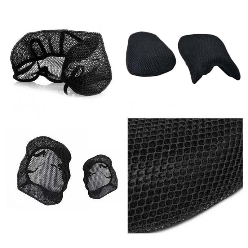 YAMAHA R25 2014 - 2025 UYUMLU 3D FİLELİ HAVA DESTEKLİ KONFOR KOLTUK KILIFI İKİLİ PARÇA