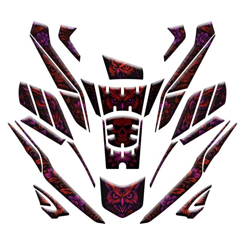 HONDA PCX 2025 UYUMLU TANK PAD SET 007