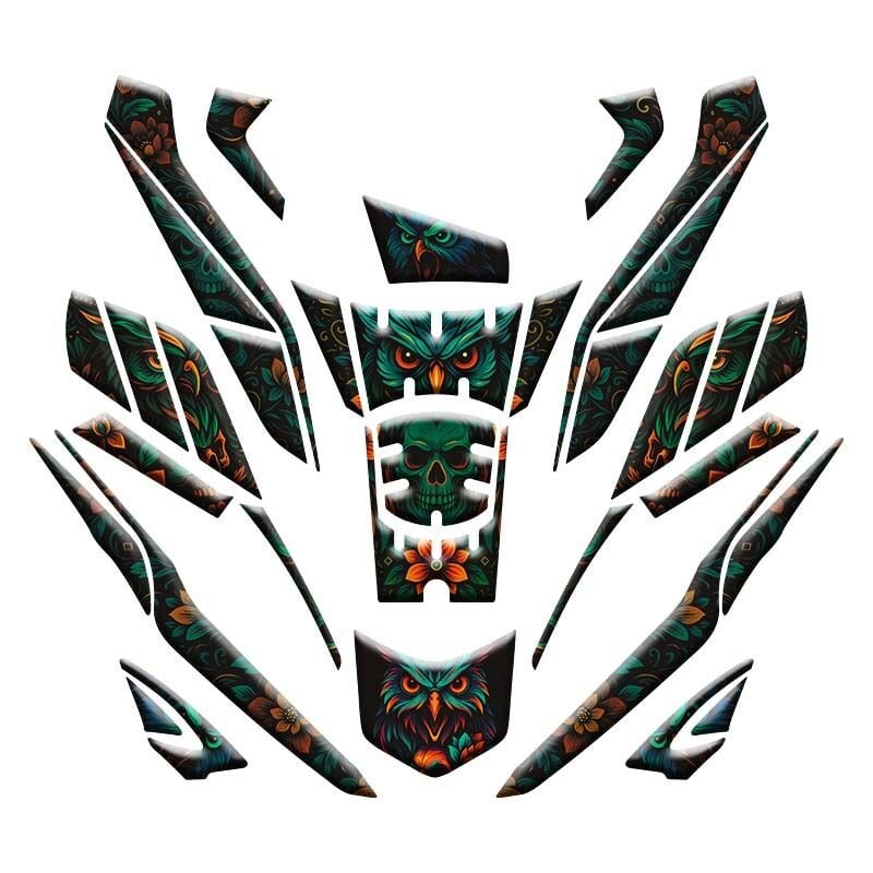 HONDA PCX 2025 UYUMLU TANK PAD SET 008