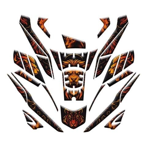 HONDA PCX 2025 UYUMLU TANK PAD SET 009