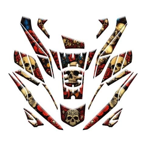 HONDA PCX 2025 UYUMLU TANK PAD SET 010