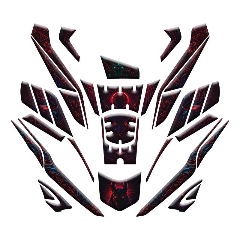 HONDA PCX 2025-2026 UYUMLU TANK PAD SET 011