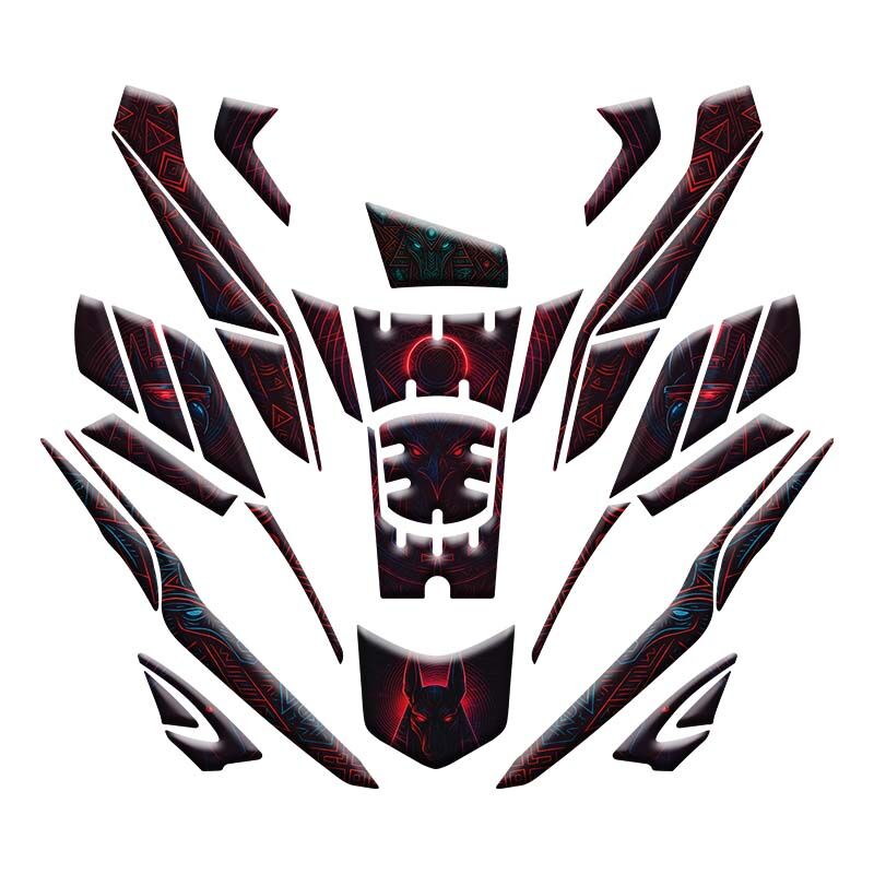 HONDA PCX 2025-2026 UYUMLU TANK PAD SET 011