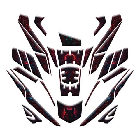 HONDA PCX 2025-2026 UYUMLU TANK PAD SET 011