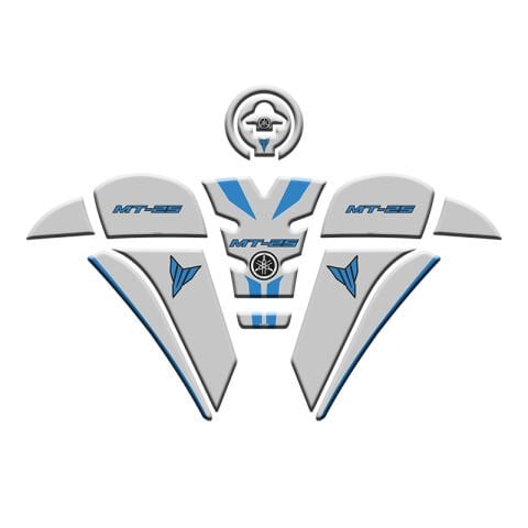 YAMAHA MT25 2020 - 2026 UYUMLU TANK PAD SET 011